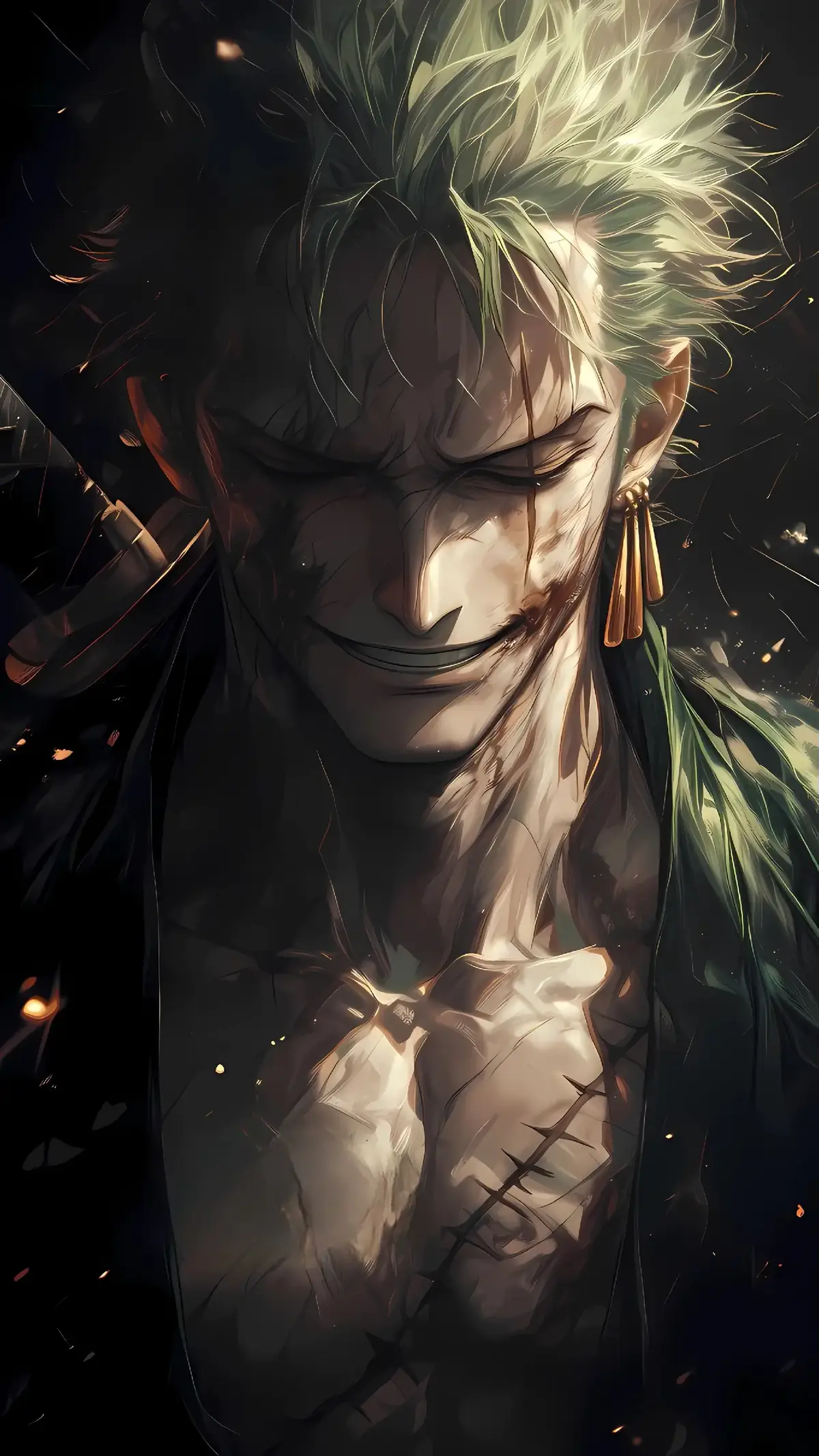 ZORO WALLPAPER 🗡️💚 #anime #animeedit #animewallpaper #zoro #onepiece #zorowallpaper 