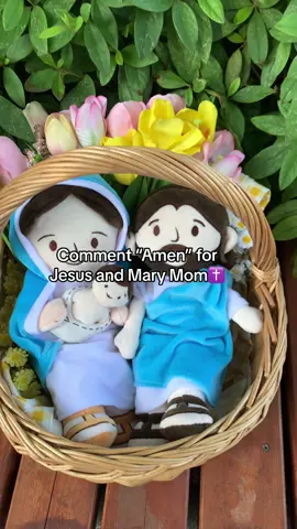 Found cute Jesus and Mary plushies for all believers🥰✝️ #yelakey #ilovemyyelakey #jesus #plushtoys #christian #bible #toys #prayer