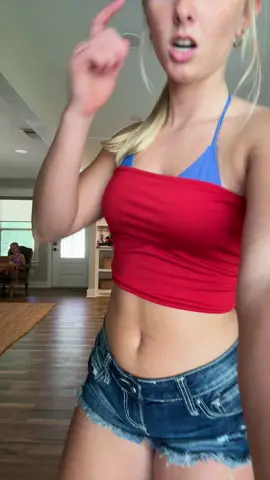 Is the fit giving fourth of july?