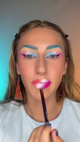 it’s been a while since i’ve let filters choose my makeup! 🥳🏳️‍🌈 #pridemakeup #filterschoosemymakeup #pridefilterschoosemymakeup #makeupchallenge #beautychallenge #makeuptutorial #pridemakeuplook 
