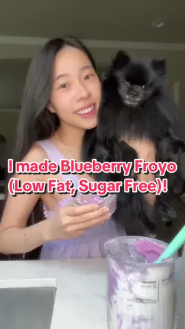 Replying to @Isaac 🍨🫐💜😋 It rly is a lot of fun! Comment what flavors I should try next!!! #ninjacreamirecipe #homemadefroyo #creamifroyo #ninjacreamifroyo #frozenyogurt #creamideluxe #ninjacreamideluxe #fyp #summerrecipes #healthyicecream #mukbang #blueberryicecream #blackpomeranian @Ninja Kitchen @mimi & momo 
