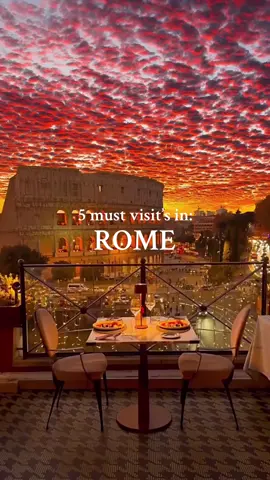 Things to do in Rome 🍝✨ #rome #italy #travel #fyp @Francesco Meola | Travel @Giorgio Teti @César Belio @arcoiblue @Jidekis Gallardo 🦁 @B8Q Lex @Christel in Italy @Mikita Yo @travel_daddy_worldwide