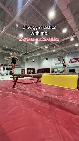 new series? what are your thoughts #gymnastics #beam #flips #Vlog #newskill 