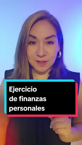 Ejercicio de finanzas personales #ahorrostiktok #finanzaspersonales #zaydazamoram #ingresospasivos #interescompuesto #dinero #inversionesinteligentes 
