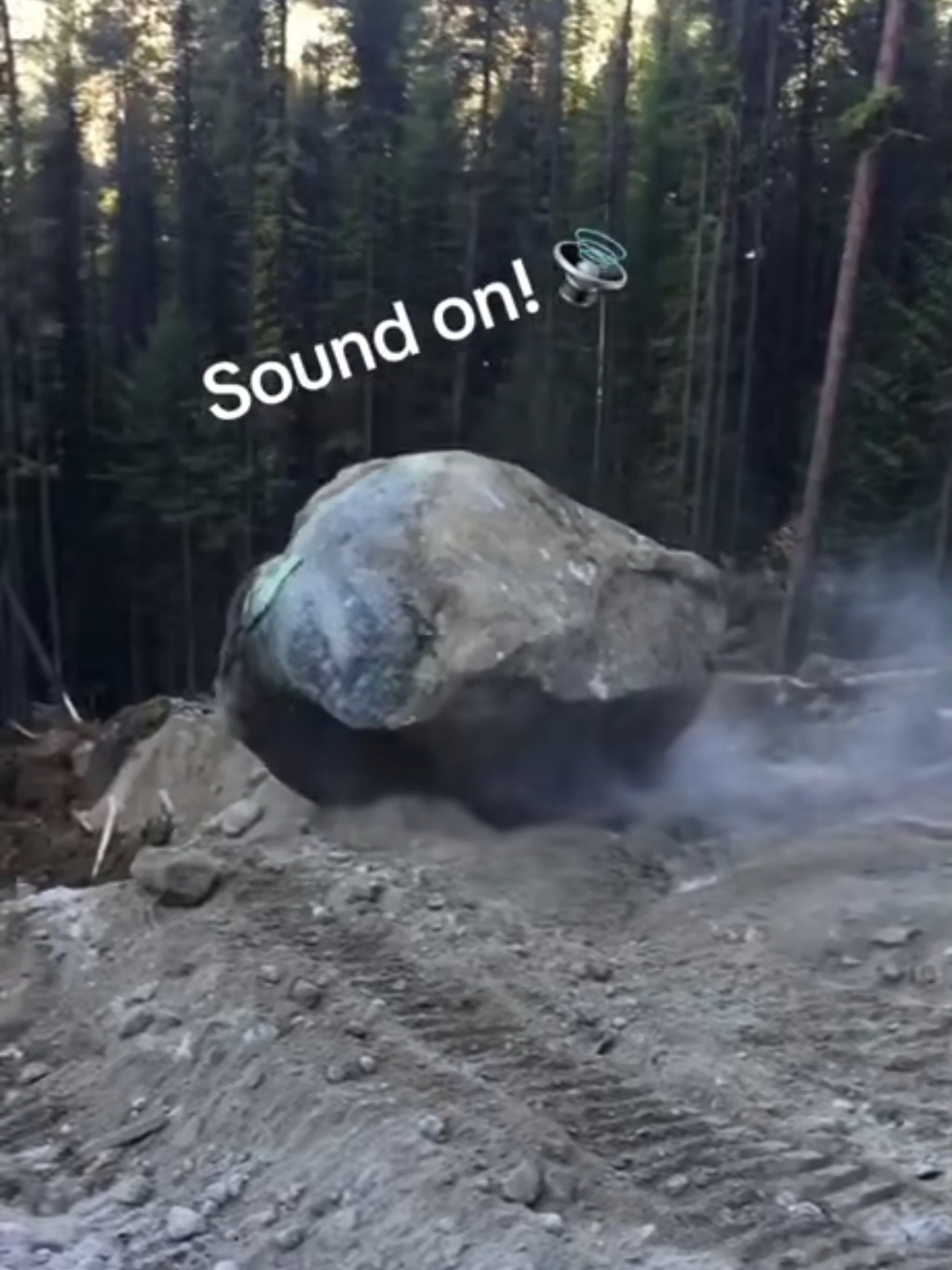 Nature's raw power on display!  This unstoppable boulder is on a CRUSHING rampage, leaving a trail of epic breaking sounds in its wake. What incredible force of nature could cause this?   Watch to the end and see the earth-shattering destruction! #TikTok #FYP #Nature, #PowerOfNature, #Boulder, #BreakingSounds, #Epic, #Geology #VlogVaultVariety