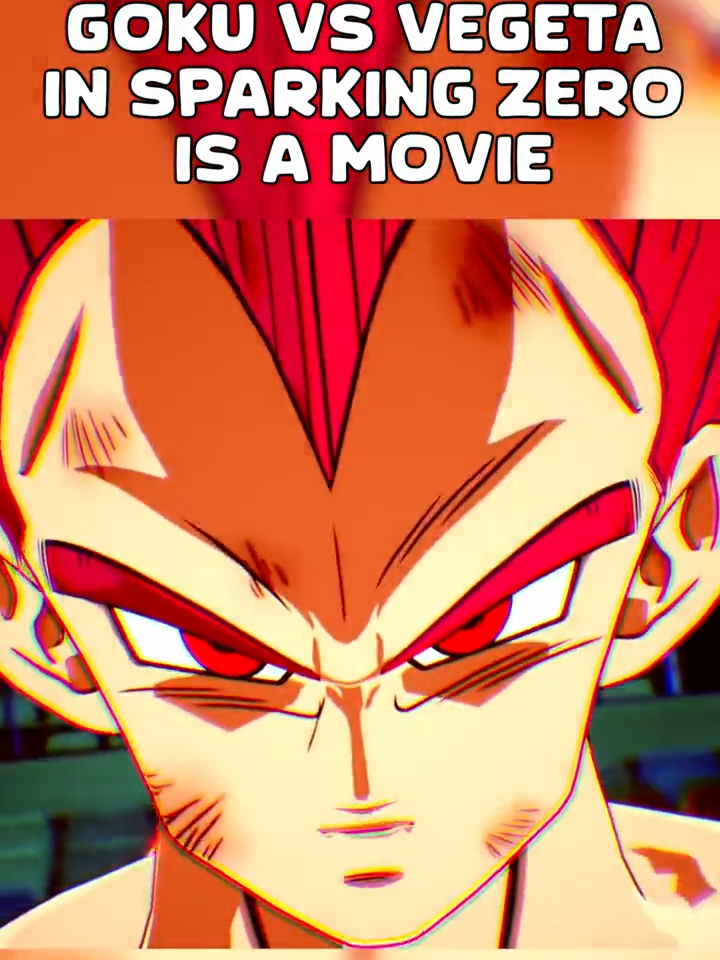 Goku VS Vegeta In DRAGON BALL: SPARKING! Zero Is A MOVIE #dragonballsparkingzero #sparkingzero #goku #vegeta #gaming