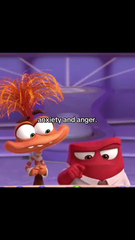anxiety and anger #fypage #foryou #insideout #insideout2 #movie #xybca #duo #anxiety #anger