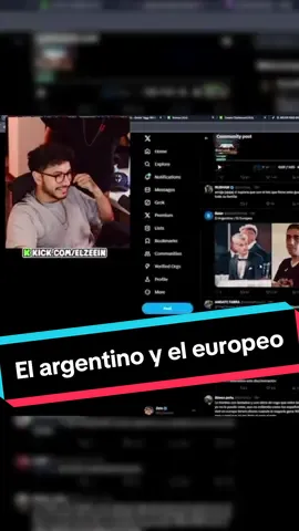 El Argentino y el Europeo 🤣 #zein #elzeein #elzeeinclip #rampage #zeko #bellum #rust #fyp #viral #tendencia #mexico #peru 