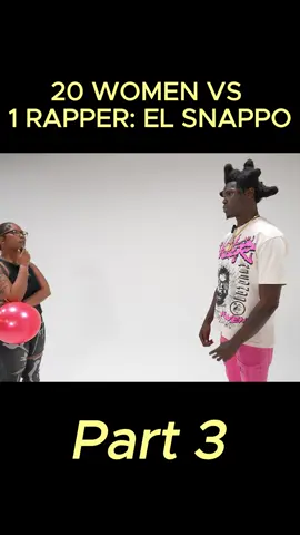 20 WOMEN VS 1 RAPPER: EL SNAPPO#foryou #foryoupage #dating #blinddate #girls #man #women #fyp #fypツ 