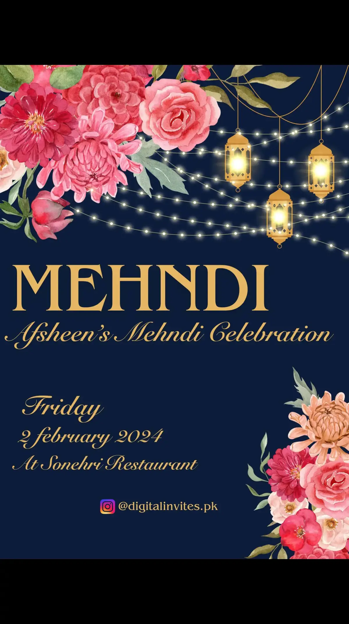 Mehndi Invitation Card 🩷 Order Done ✅ Make your moment more memorable with this beautiful digital invite video.. DM on TikTok or Instagram to place your order ✨🌟❤️ #invitationdesigner #wedding #foryoupage #foryou #fyp #kanwalzulqarnain #chamkila #dholkiinvite #dholkinight #dholki #weddingillustration #animatedinvite #wedmegood #giveaway #digital-invite #india #trending #viral #Udaipur #savethedate #groom #dulhan #weddingbells #designstudio #weddinginvitationcard #weddinginvitation #custominvitation #customisedinvite #rajabbutt #videoinvite #digitalinvitation #evite #invite #videoinvitation #weddingcarddesign #engagementinvitation #shesaidyes #videoinvite #trending #trendingreels #invitations #wedding #weddinginvitations #weddinginvitation #invitation #weddinginvites #weddingstationery #weddinginspiration #anasali #invitationdesign #bride #invites #design #weddingideas #weddings #graphicdesign #bridetobe #savethedate #weddingcard #weddinginspo #weddinginvite #Love #weddingplanning #invitationcard #trending #trend #tiktok #rajabfamily #tiktokpakistan #viral #viralvideo #viralvideoaccount #viralvideos #mehendicards #mehndiinvites #illustration #shadimubarak #nikkahceremony #digitalart #CapCut #muslimweddingcards #ecards #illustratedcards 