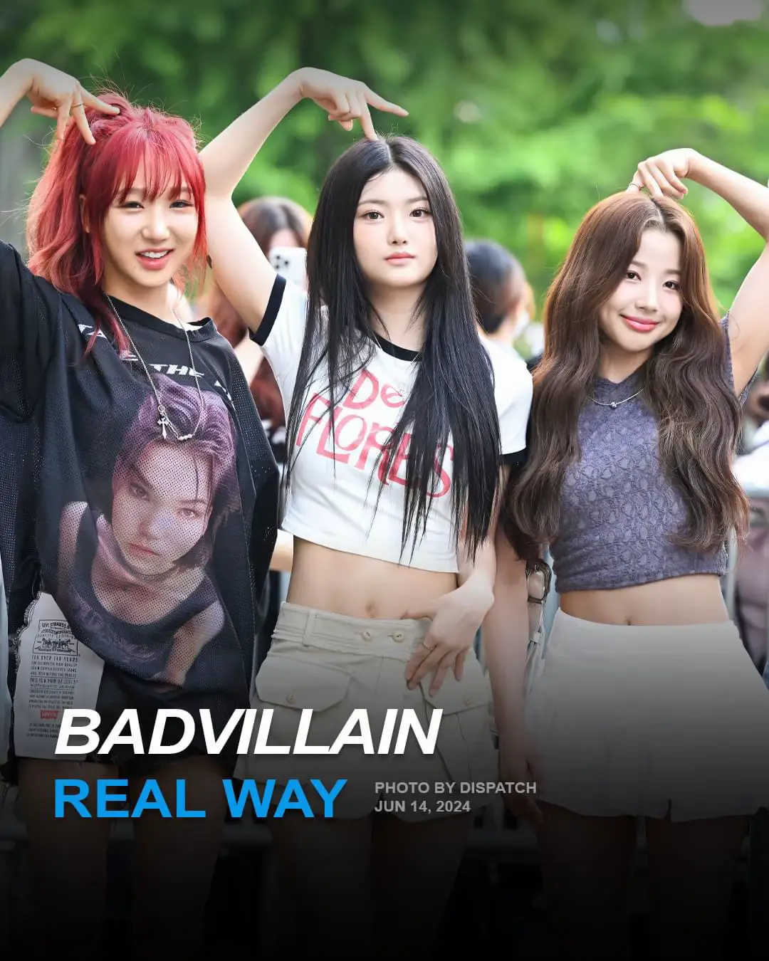 #배드빌런 #BADVILLAIN #엠마 #클로이영 #휴이 #이나 #윤서 #빈 #켈리 #EMMA #ChloeYoung #HUE #INA #YunSeo #Vin #KELLY #뮤직뱅크 #출근길 #디스패치 #dispatch #dipe 