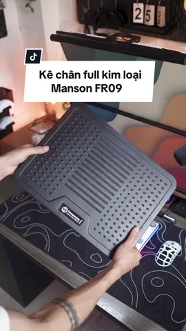 Một chiếc Kê chân full kim loại 5 củ liệu có đáng - Manson FR09 #kechan #kechanvanphong #manson #desksetup #duysetup 