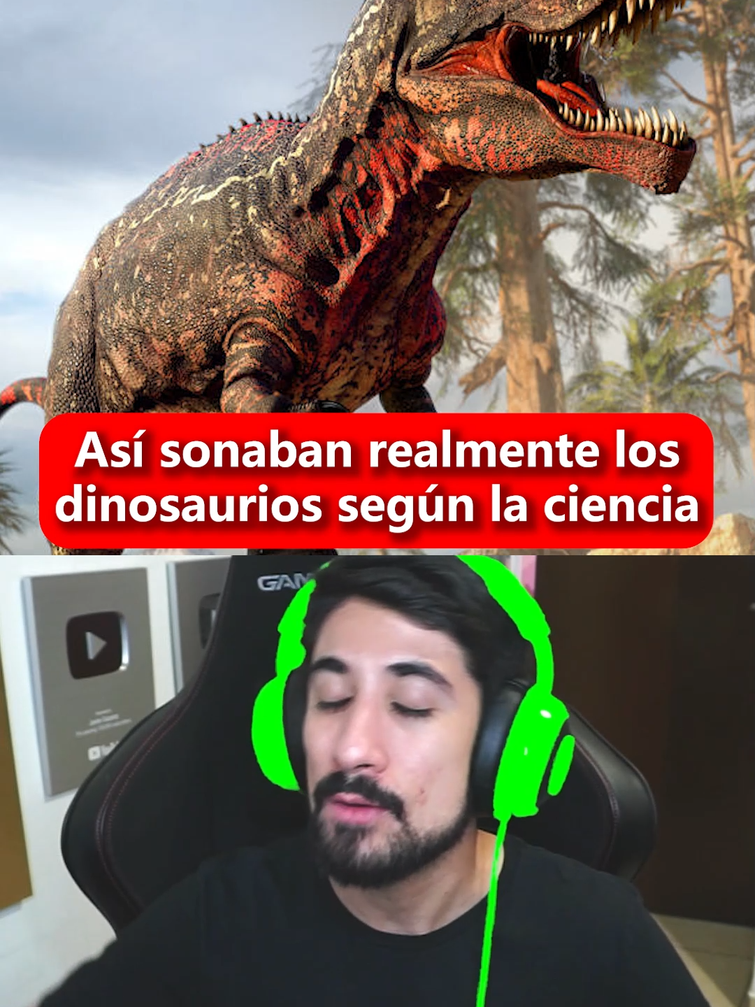 Así sonaban realmente los dinosaurios #curiosidades #interesante #asombroso