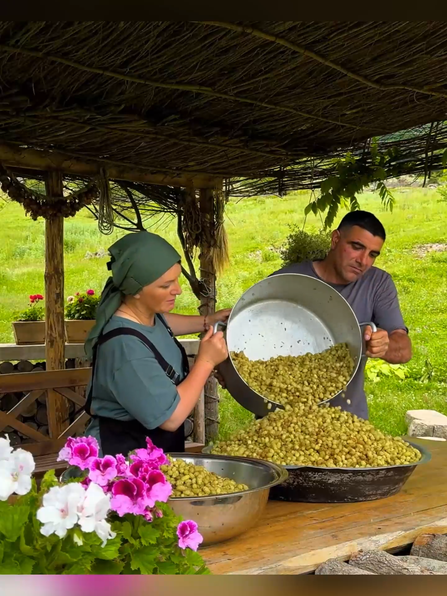 Fresh From Trees! Prepared Sweet White Mulberry Jam #cook #cooking #cookingvideo #cuisine #recipes #viral #foryou #foryoupage #trending