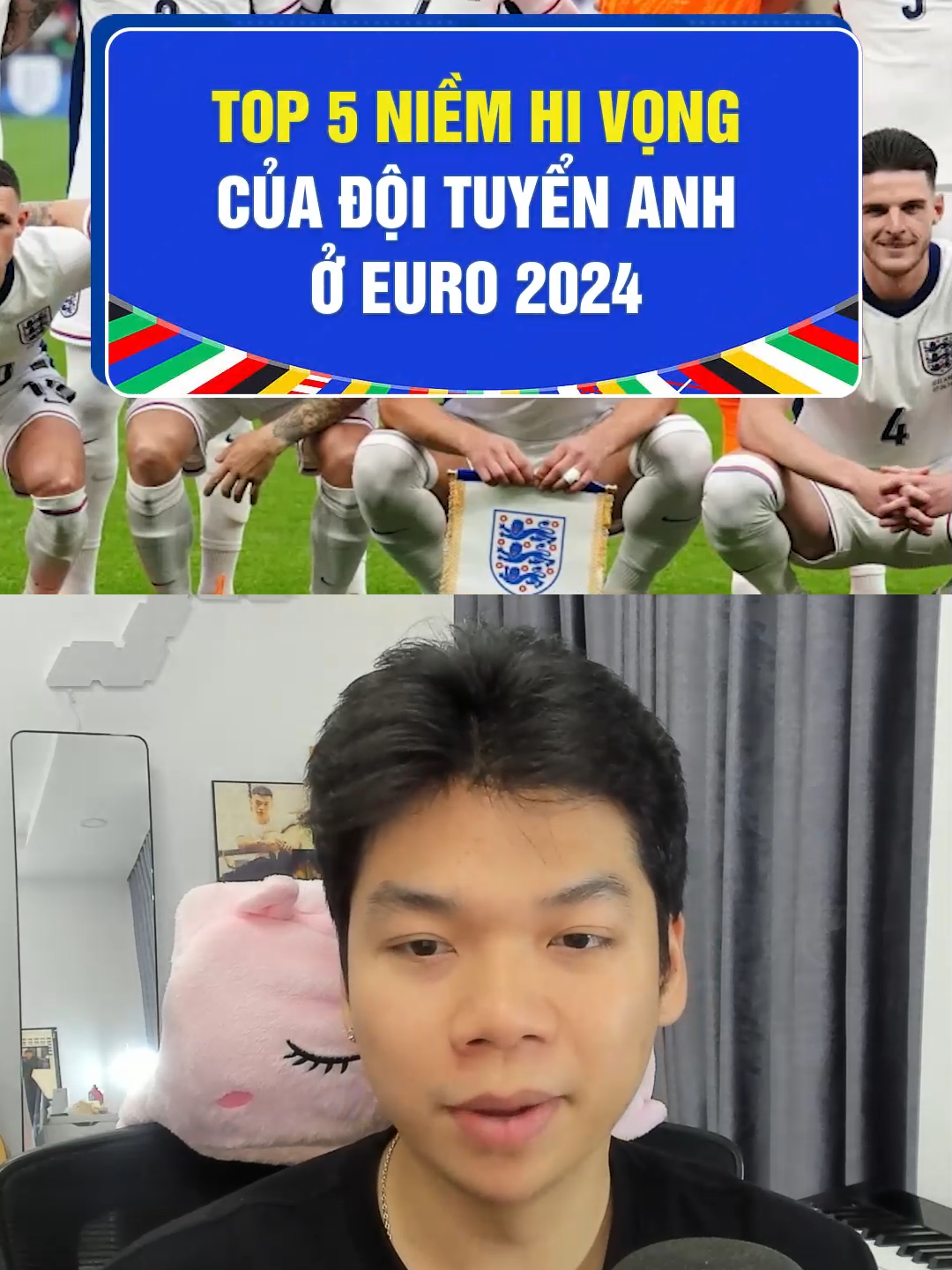 Top 5 niềm hi vọng của đội tuyển Anh ở Euro 2024 #boxstudio #sportsontiktok #football #EURO2024