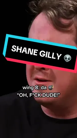 Shane Gillis's reaction to every wing on Hot Ones 🥵🥵👽 #fyp #viral #shanegillis #hotones #comedy 