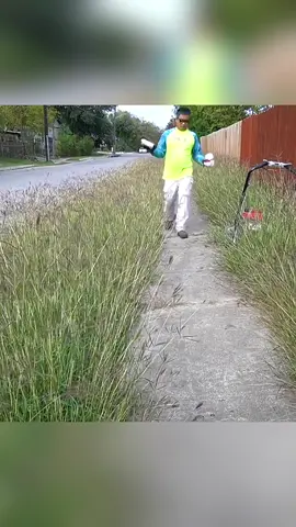 Do you dare walk on this overgrown sidewalk? How many dangers are hidden under the grass? Let's transform it back to safe and clean for the community to use.💪💚 #satisfying #cleaning #clean #transformers #CleanTok #makeover #happyday365 #bestvideo #satisfyingvideo #longervideos #edges #lawncare #mowing #cleaningtiktok #cleanup #community #help #sidewalk #overgrown 