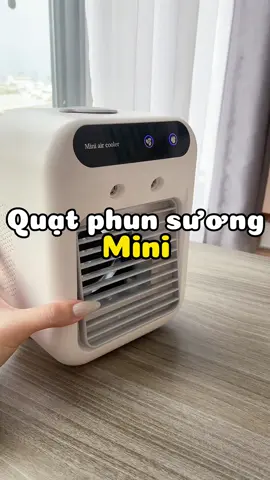 Bạn nào ở phòng nhỏ, hoặc dự phòng cúp điện là mát hết í #quatphunsuong #quatdieuhoa #annieriviu #fyp #viral 