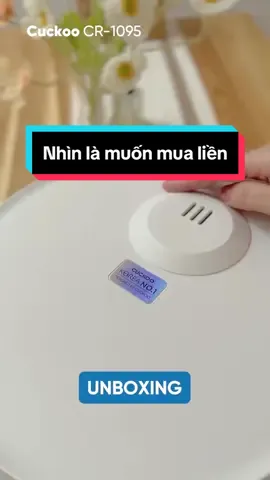 Nhìn em này 1 cái là muốn mua liền #cookingwithcuckoo #cuckoobygiga #noicomdiencuckoo #cuckoocr1095 #hoplongecommerce #xuhuong 