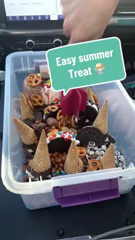 Easy summer treat 🍦 #food #Foodie #yummy #dessert #cooking #baking #Recipe #easy #Summer #family #usa #america #Love #viral #fyp #foryou 