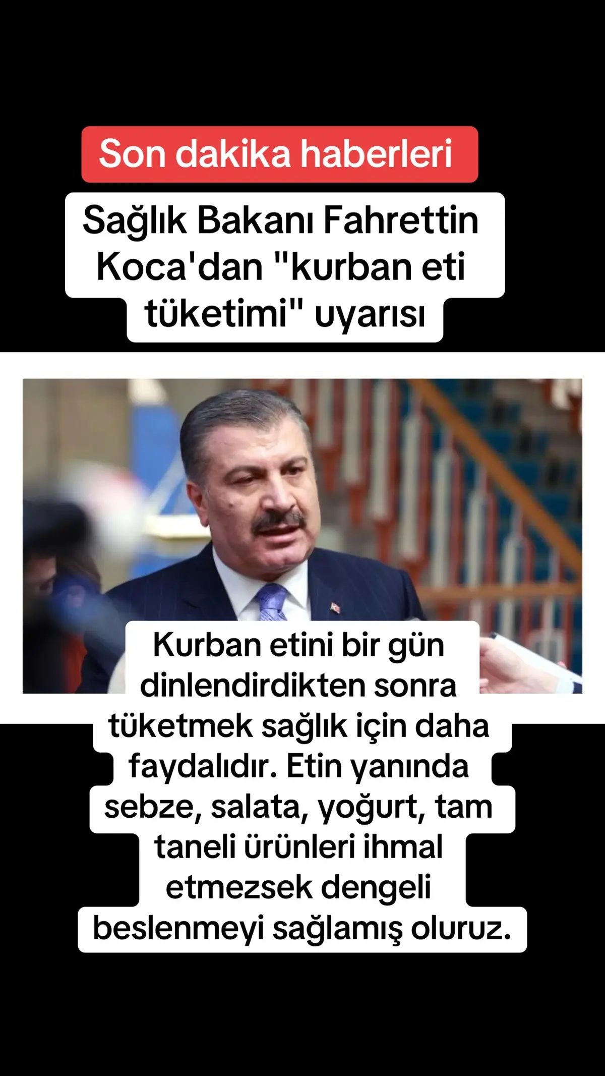 #fahrett#sağlıklıbeslenme #sağlıkbakanlığı #sağlık #pyf #türkiye🇹🇷 #gündem #haberler #keşfet #keşfetteyizzz #tiktokbeniöneçıkart #kurbanbayramı #bayram 