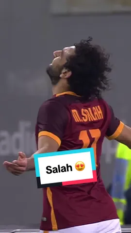 Salah doing the impossible 😍                                                                                                                  #asroma #football #seriea