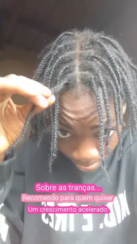 Quais tranças vocês usam?Diz nos comentários e falarei um próximo vídeo se faz crescer o cabelo .#crescimentorapido #saudecapilar #progressocapilar #crescimentodocabelo #cabelocrespocresce