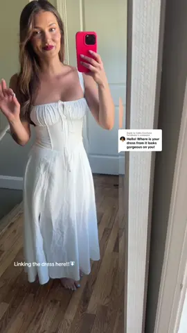 Replying to @Dalila Estefania Fernández the dress that makes everyone look good!! 🙌🏼 linked it in this video bestie!! 🫶🏼