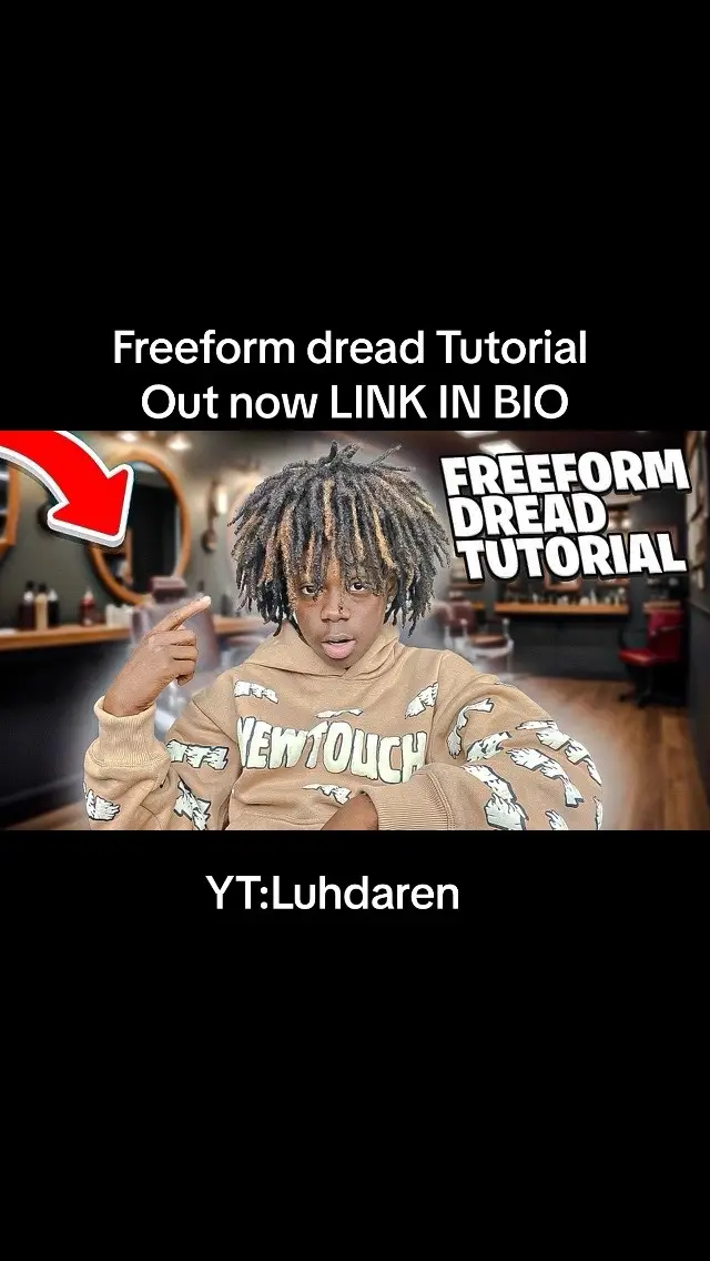 LINK IN BIO GO GET THE SAUCE IF YOU WANT YOUR FREEFORMS LIKE MINE #freeformtutorial #freeformdreads #freeformtutorial #tutorial#youtube 