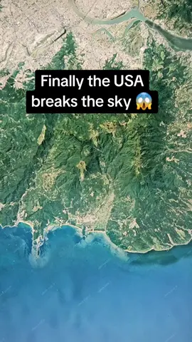 USA breaks the sky #mostviralvideo #googleearth #keeptiktok 