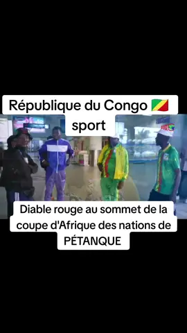 République du Congo 🇨🇬  #sport  le Congo 🇨🇬 au sommet de la coupe d'Afrique des nations de PÉTANQUE.