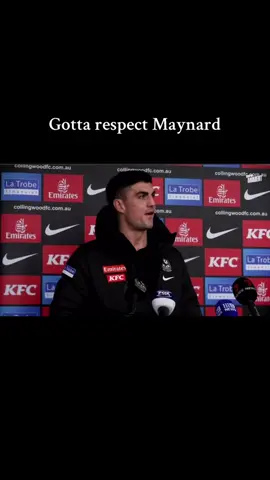 well spoken bruz 👏🏼#braydenmaynard #bruzzy #bruz #afl #footytiktok #fyp #dontletthisflop #collingwoodfc 