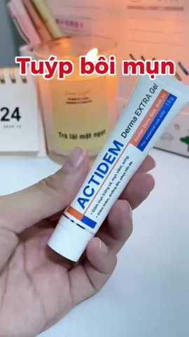 Tuýp bôi mụn giá HSSV đây rùii 🛒🔥🎊#tuypboimun #chammun #actidemderma 