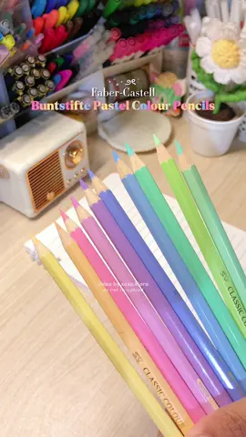 𐙚 ‧₊˚ Unleash your soft side with Faber-Castell 10 Buntstifte Pastel Colour Pencils! 😍💗✨  #fabercastell #fabercastellpastelpencils #fabercastellph #colorpencil #pastelcolors #pastelpencils #stationery #stationeryaddict #stationerylover #softgirl #findsbykiora#recosbykiora #fy #foryou #4you #trending 