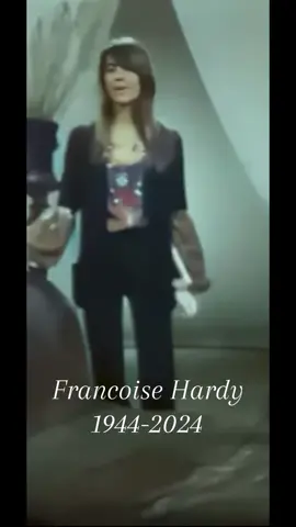 Françoise Hardy  1944-2024 R.i.P. #Yeye #chansonfrancaise 