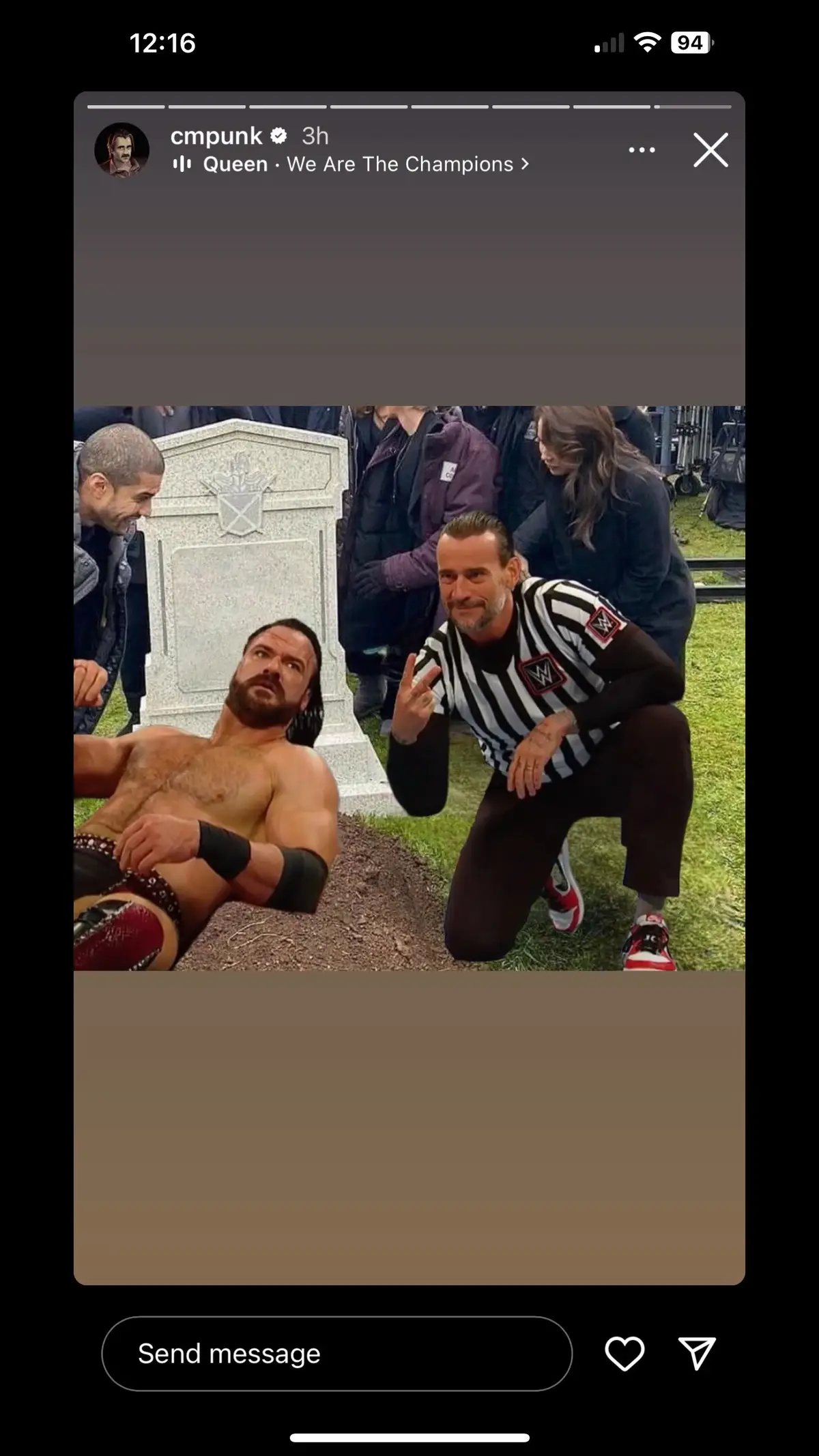 😭😭 Drew gonna unalive this man #viral #trending #xybca #CmPunk #wrestlingtiktok #wrestlingMemes 