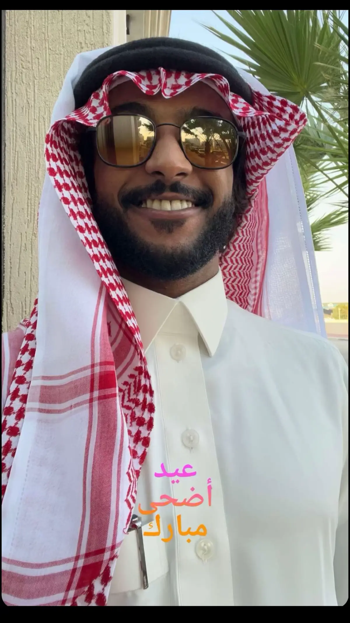 إطلالة ياسر الشهراني في العيد 💙💙💙🤍🤍🤍