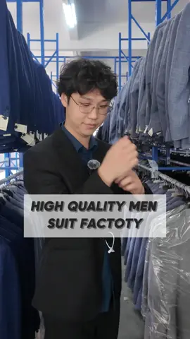 High quality men suit factory with good price. We can custom different colors, different sizes and different designs. Find us!#mensuit #clothingfactory #sourcing #manufacturing #chinafactory 