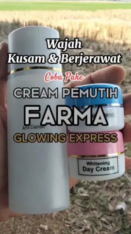 Cream Pemutih Farma Glowing Express #Rekomendasi Skincare Remaja Bertekstur #Cream Wdc Express Farma Bpom #creamfarma #Krim Wajah Harga 250 #creamviralbpom #creamviral 