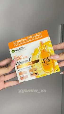 Ai bị quầng thâm mắt nhiều khiến mặt bị kém sắc có thể tham khảo em này nhen, kiên trì dùng đều đặn mỗi ngày sẽ thấy hiệu quả ✨️✨️ #garnier_vn #MuaTaiTikTokShop #tiktokmademebuyit #vitaminC #grnbaslive #phuongnhibas 
