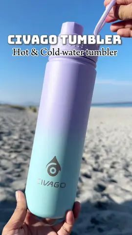 Yes ₱200+ lang talaga tong Civago Tumbler 🤌   Aesthetic na good quality pa 🫰 #civago #civagotumbler #watertumbler #vacuumflask #hotandcold #tumbler #trending #fyp #viral