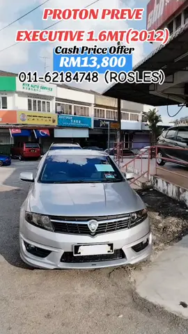 PROTON PREVE EXECUTIVE 1.6MT(2012) RM13,800(BODY) GENIUS OUTLOOK SDN BHD 011-62184748 (ROSLES) #fyp #Kereta #johordarultakzim❤️💙 