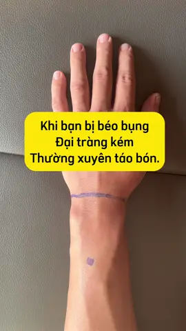 Cách trị béo bụng, đại tràng kém.