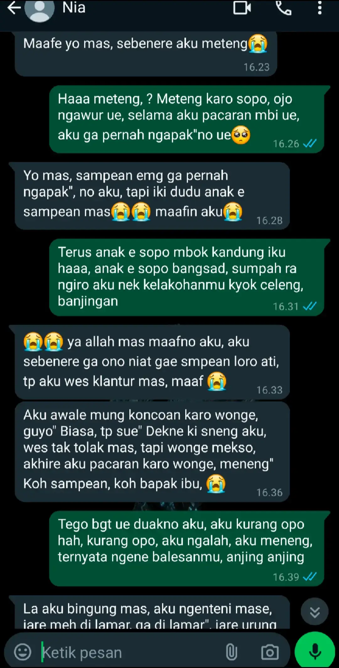 sakit tak berdarah#fyp #foryou #foryoupage #trending #viral #chatwa #tiktok #viralvideos #explore #trendy #video #sad #sw #sadstory