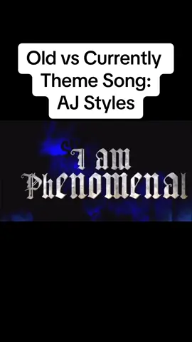 What is ur favorite AJ Styles theme song? #WWE #wrestling #ajstyles #themesong #oldvsnew 