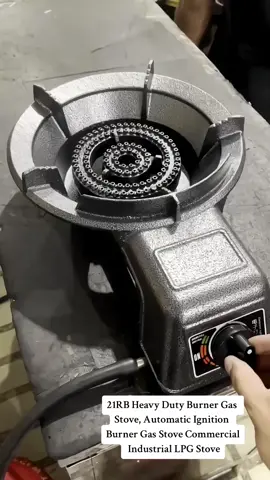 21RB Heavy Duty Burner Gas Stove Automatic Ignition Burner Gas Stove Commercial Industrial LPG Stove #gastove #stove #heavymetal #heavyduty #gasstove #lpgstove #burner #commercial #commercialstove #kitchen #kitchenstove #KitchenHacks #kitchentool #kitchenware #foryou #viral #mademebuyit #buynow #kitchentips #fyp 
