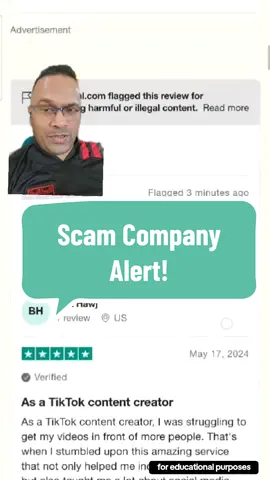 How can you tell if a company is a scam? Well, if you go on trustpilot and see that all their negative reviews are flagged and arent viewable, its usually a good sign of some shade. #greenscreenvideo #scam #scammeralert #highsocial #ripoff @Dr.Jim2 @Dr.Jim2 @Dr.Jim2 