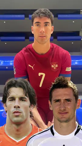 Dušan Vlahović picks his best EURO finishers 🎯 #EURO2024 