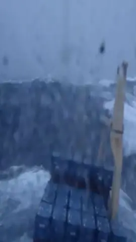 These clips may shock you 😱 Part 3. #ship #vessel #storm #bigwaves #scary #mothernature #atsea 