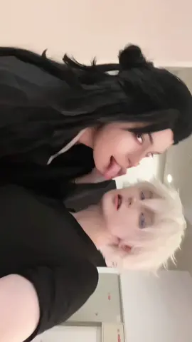 Gojo: @damn here we go again | #satosugu #getocosplay #gojocosplay #jujutsukaisenedit #getosuguru #gojosatoru #jujutsukaisen #geto #jjk #gojo 